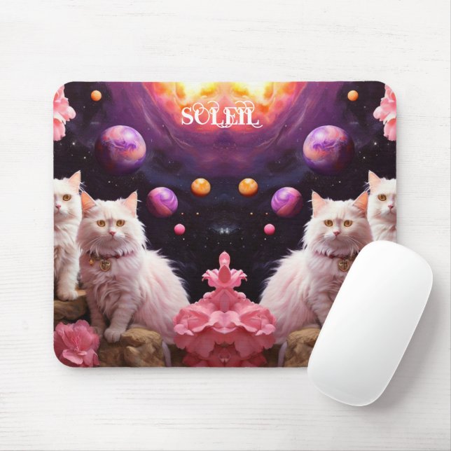 Cat Mouse Pad – Perfect Gift for Cat Lovers Musmatta (Med mus)
