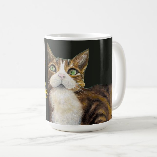 Cat mug catitude it's a lifestyle kaffemugg (Framsida höger)