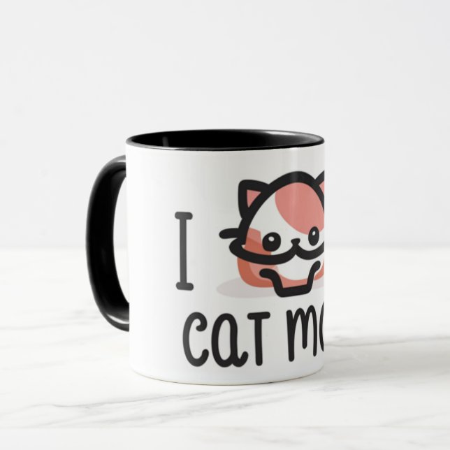 cat mug mugg (Framsida vänster)