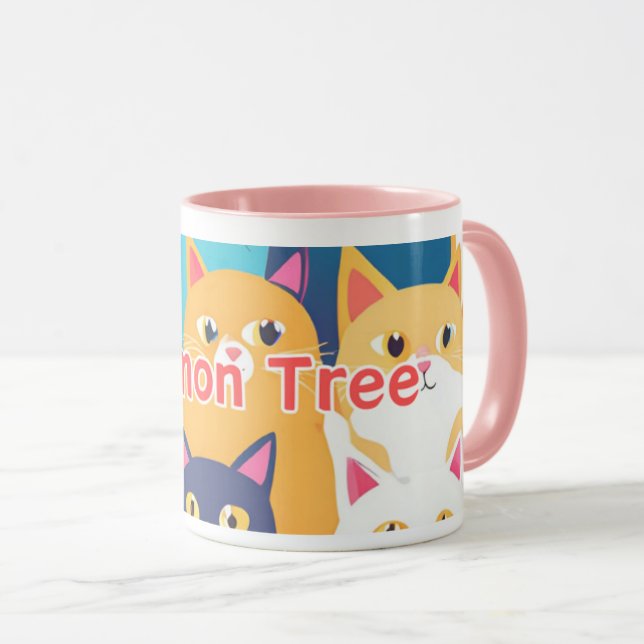 cat mug mugg (Framsida höger)