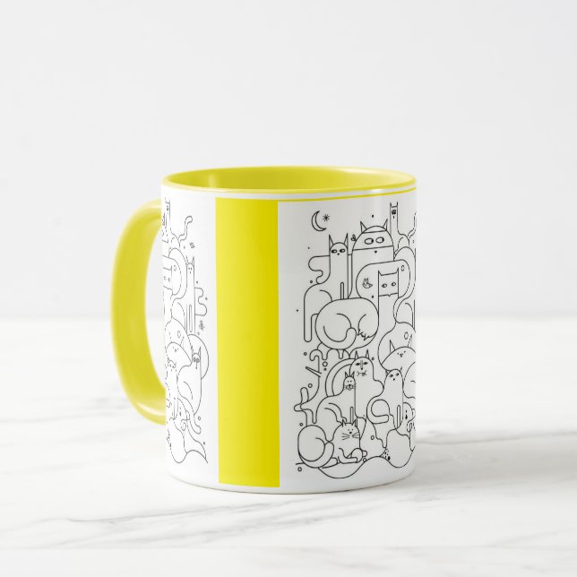 cat mug mugg (Framsida vänster)