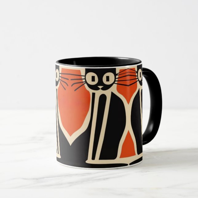 cat mug mugg (Framsida höger)