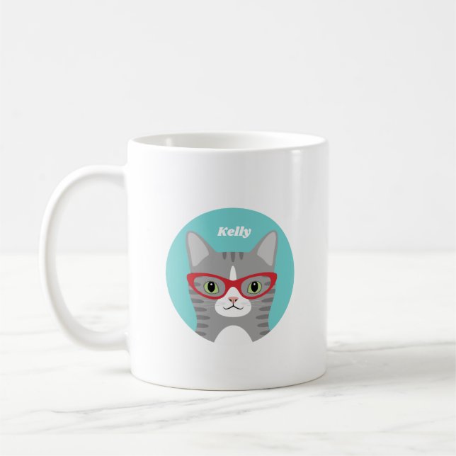 Cat Mugg (Vänster)