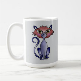 Cat Mugg - Blue Cat ThLED Gift