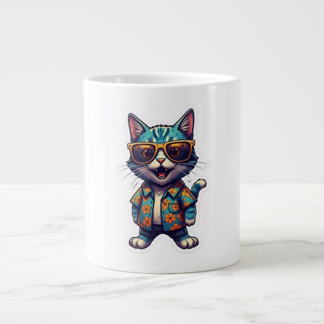 Cat Mugg Jumbo Mugg (Framsidan)