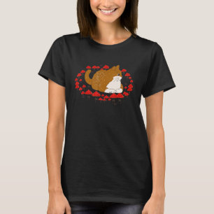 Cat Mushroom Goblincore Cottagecore Cute Cute Wome T Shirt