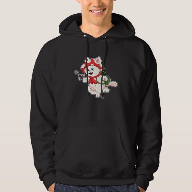 Cat Mushroom Hoodie (Framsida)