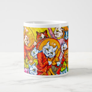 Cat Musical Band Jumbo Mugg