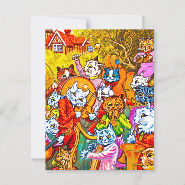 Cat Musical Band Spara Datumet (Framsida)