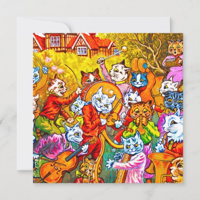 Cat Musical Band Spara Datumet (Framsida)