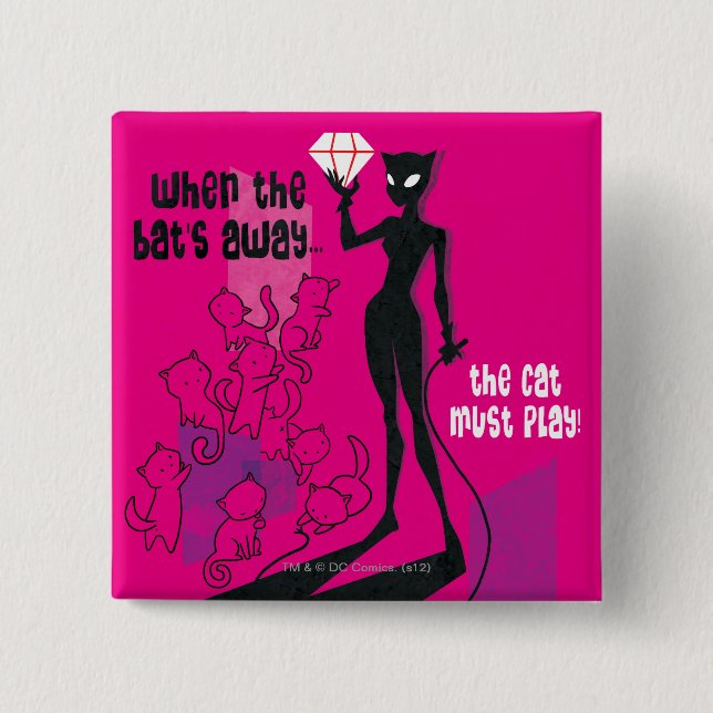 Cat must Play Knapp (Framsida)