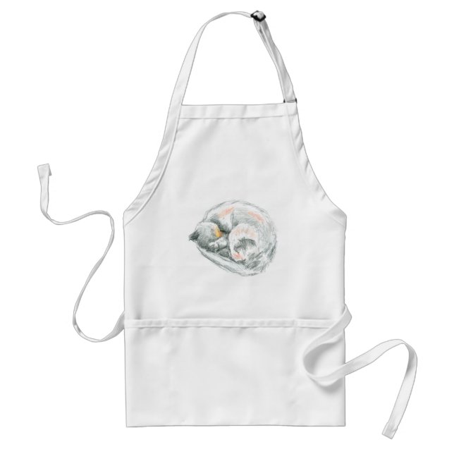 Cat Nap Apron Förkläde (Framsidan)