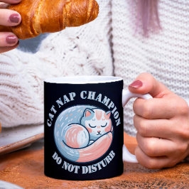 Cat Nap Champion Kaffemugg