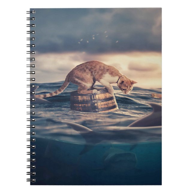 Cat Nap Dream eller Nightmare Anteckningsbok (Framsidan)