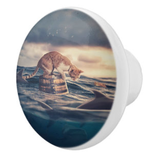 Cat Nap Dream eller Nightmare Knopp