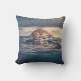 Cat Nap Dream eller Nightmare Kudde