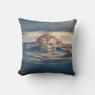 Cat Nap Dream eller Nightmare Kudde