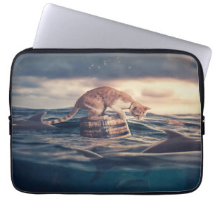 Cat Nap Dream eller Nightmare Laptop Fodral