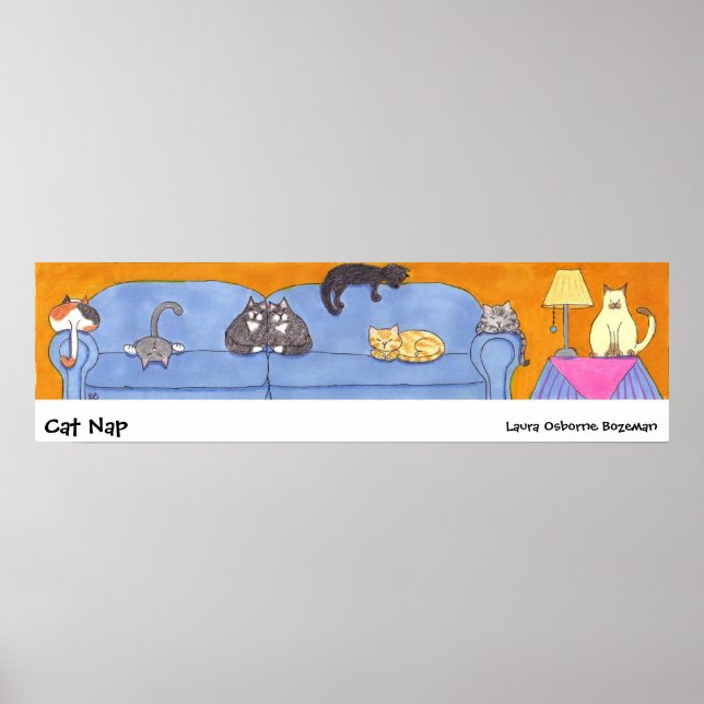 Cat Nap Poster (Framsidan)
