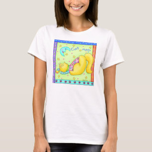 Cat Nap Tee Shirt Clothing