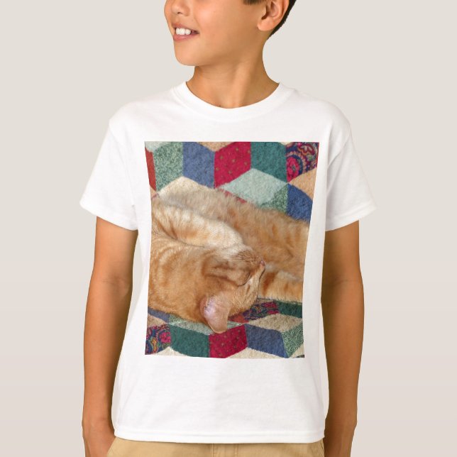 Cat Napping T-shirt (Framsida)