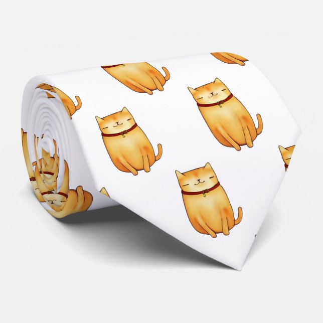 Cat Neck Tie Slips (Rullad)