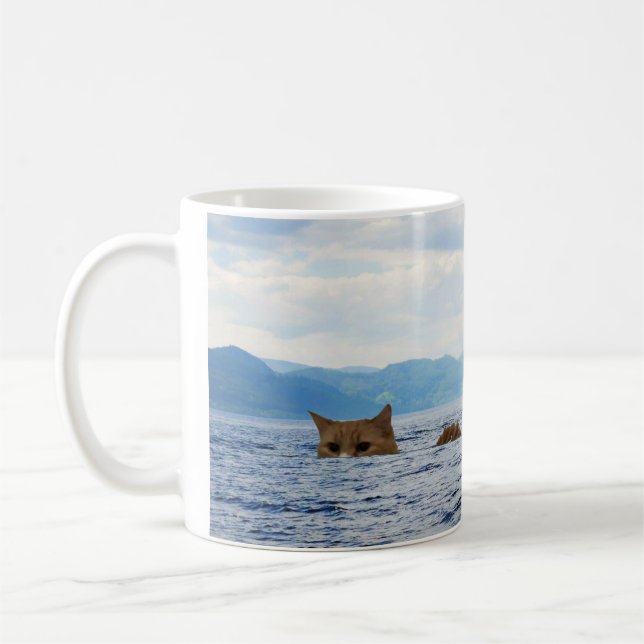 Cat Ness Monster Kaffemugg (Vänster)