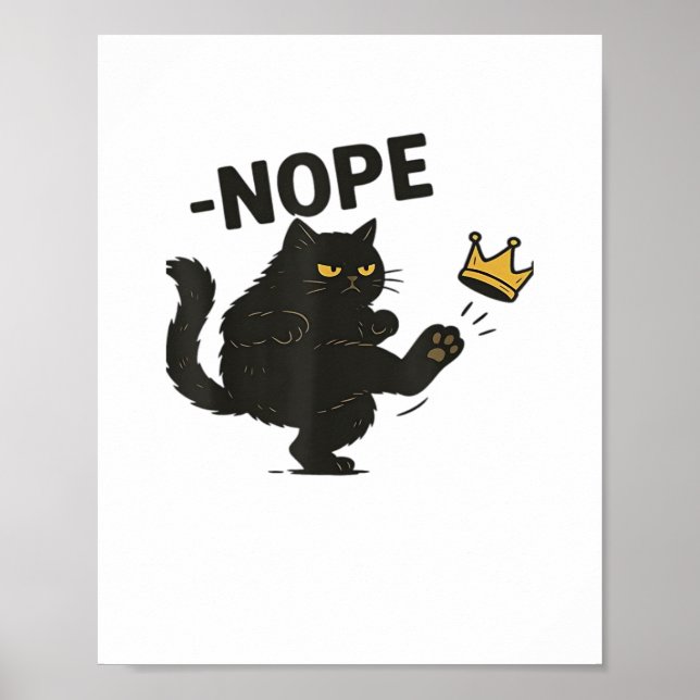 Cat No Kings In America  Poster (Framsidan)