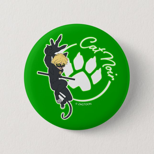 Cat Noir Badge Knapp (Framsida)