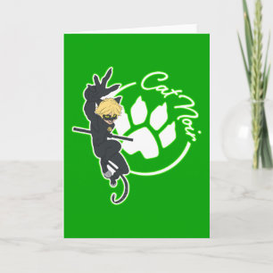 Cat Noir Badge Kort