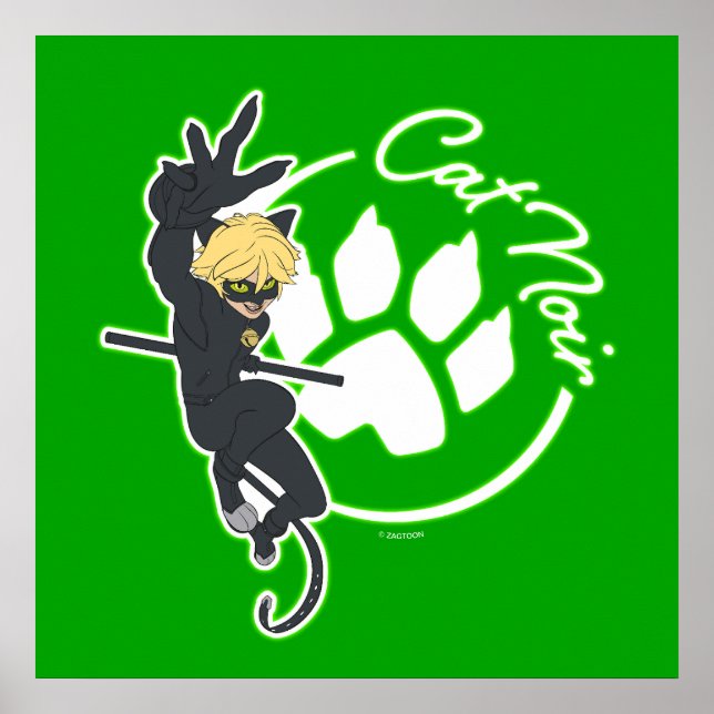 Cat Noir Badge Poster (Framsidan)