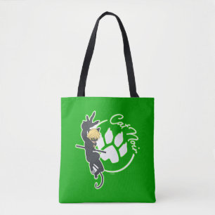 Cat Noir Badge Tygkasse