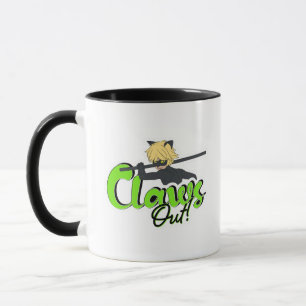 Cat Noir Klo ut! Mugg