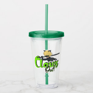 Cat Noir Klo ut! Take Away Mugg