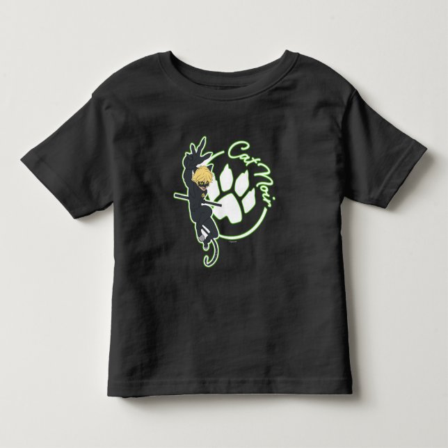 Cat Noir-märket T Shirt (Framsida)
