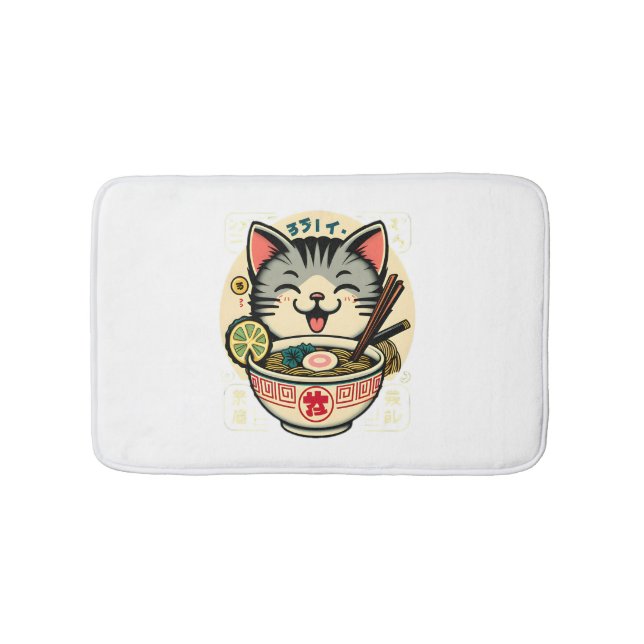 Cat Noodle jape Anime ga Kawaii Cat Badrumsmatta (Framsidan)