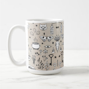 Cat nyckel butterfly örters-blomsterstavning bok c kaffemugg