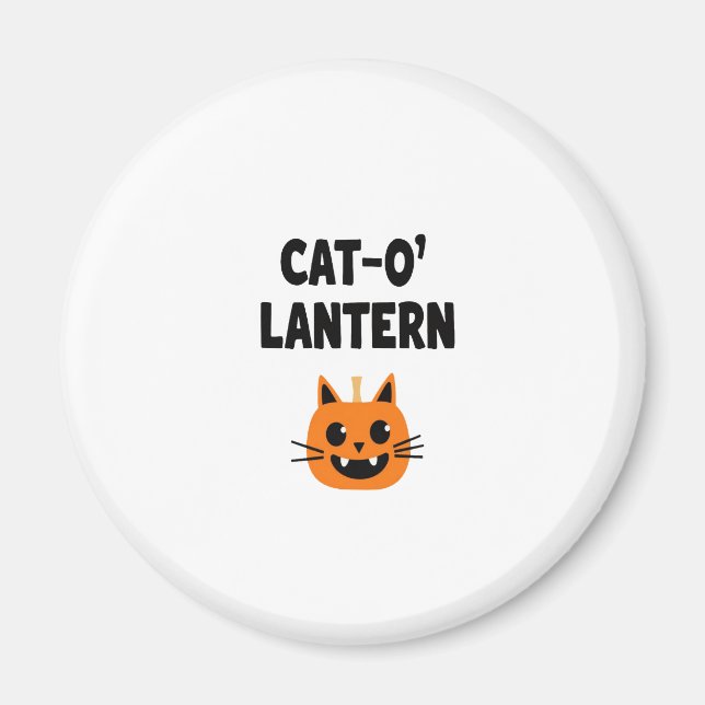Cat-O'-Lantern 3 Magnet (Framsidan)