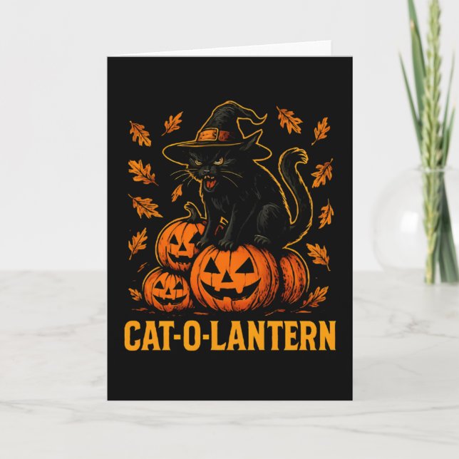 CAT-O-LANTERN KORT (Framsida)