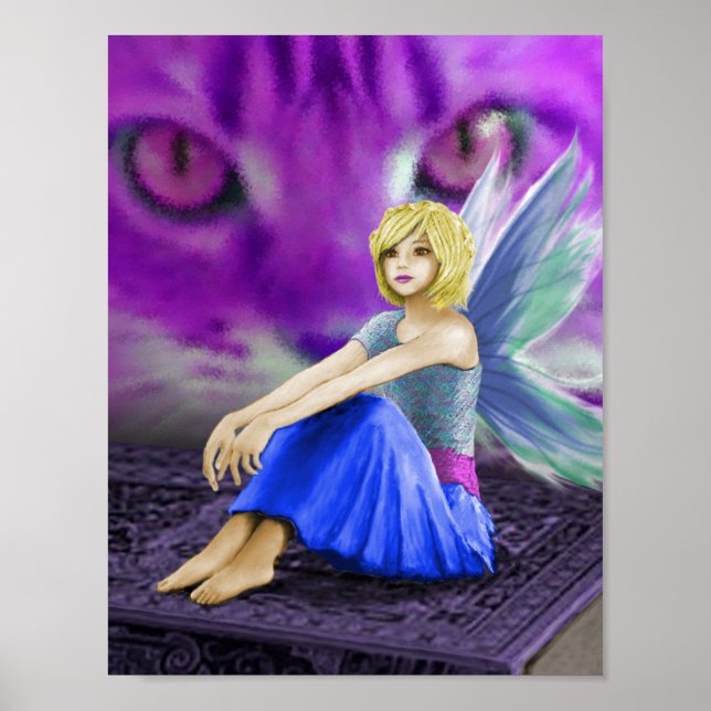 Cat Obains Fairy Poster (Framsidan)