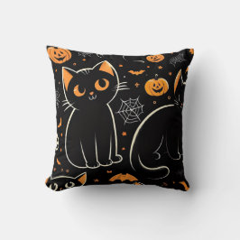 CAT OCH HALLOWEEN KUDDE