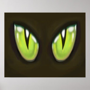 Cat Öga Poster