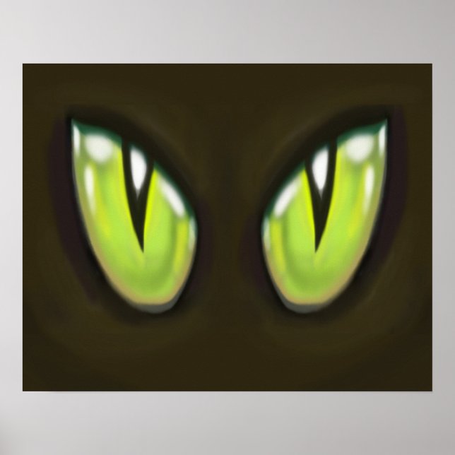 Cat Öga Poster (Framsidan)