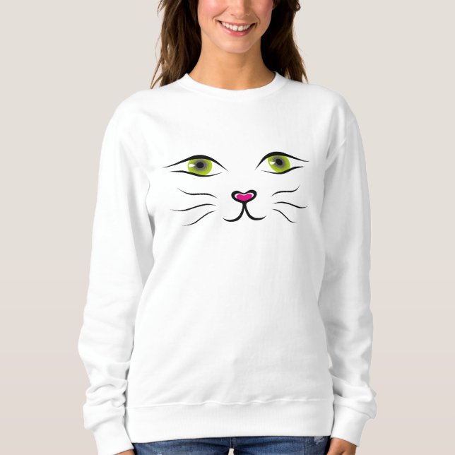 cat öga t shirt (Framsida)