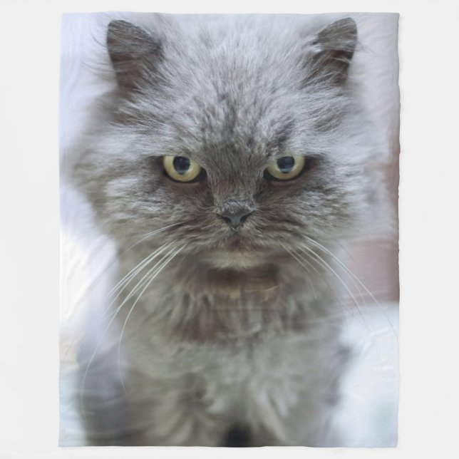 CAT ÖGON FLEECEFILT (Framsidan)