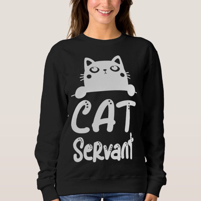 Cat operation  cat owner motif t shirt (Framsida)