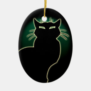 Cat Ornament Personlig Cat Dekoration Gift