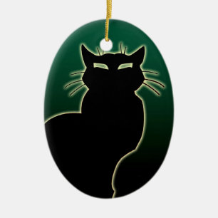 Cat Ornament Personlig Cat Dekoration Gift