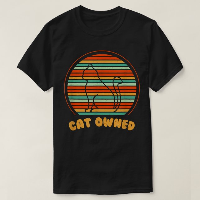 Cat Owated Friends Cat Lover Buddy Kitten Cat Mamm T Shirt (Design framsida)