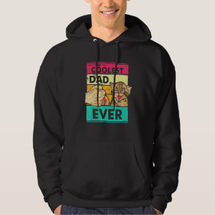 Cat Owner Cat Coolest Pappa någonsin Hoodie